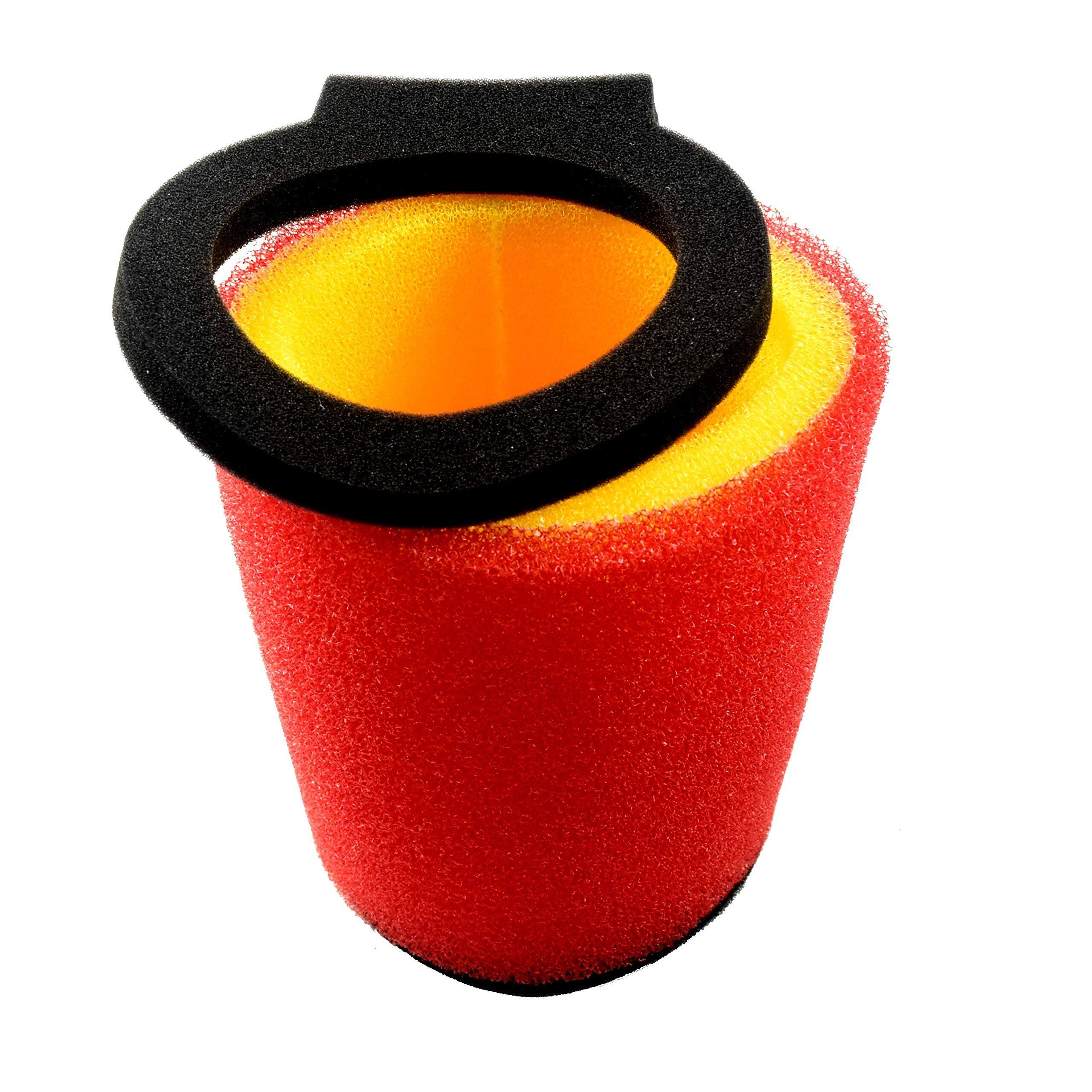 Alt View 4. HQRP - Air Filter Cartridge Replacement for Yamaha 1YW-14451-00-00, UNI NU3232ST, Timberwolf 250, Big Bear 350.