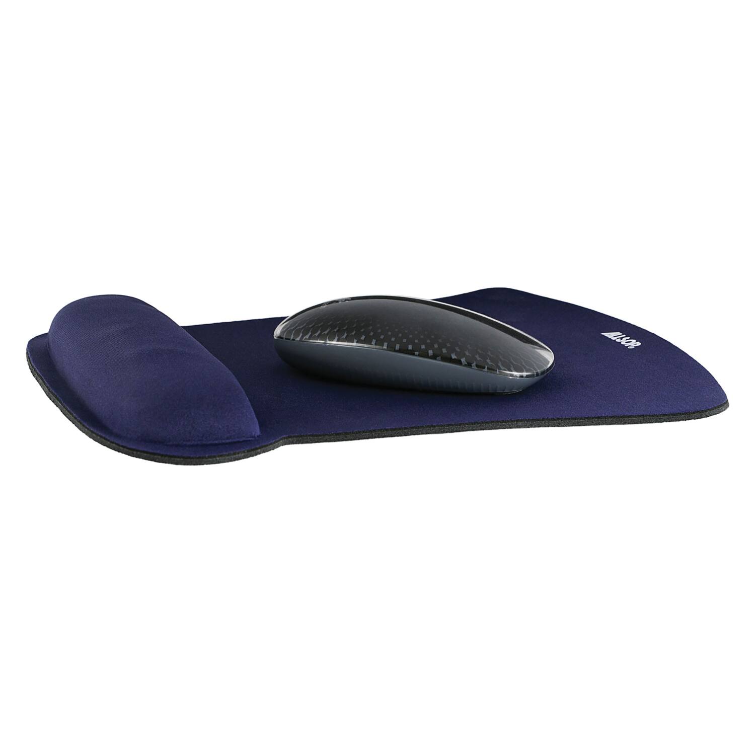 Left. Allsop - Allsop 30193 Ergoprene Gel Mouse Pad with Wrist Rest - Blue   - COMPUTER ACCESS. - Multicolor.