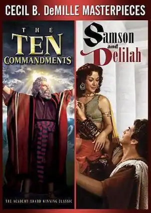 Front. The Ten Commandments / Samson and Delilah - DVD.