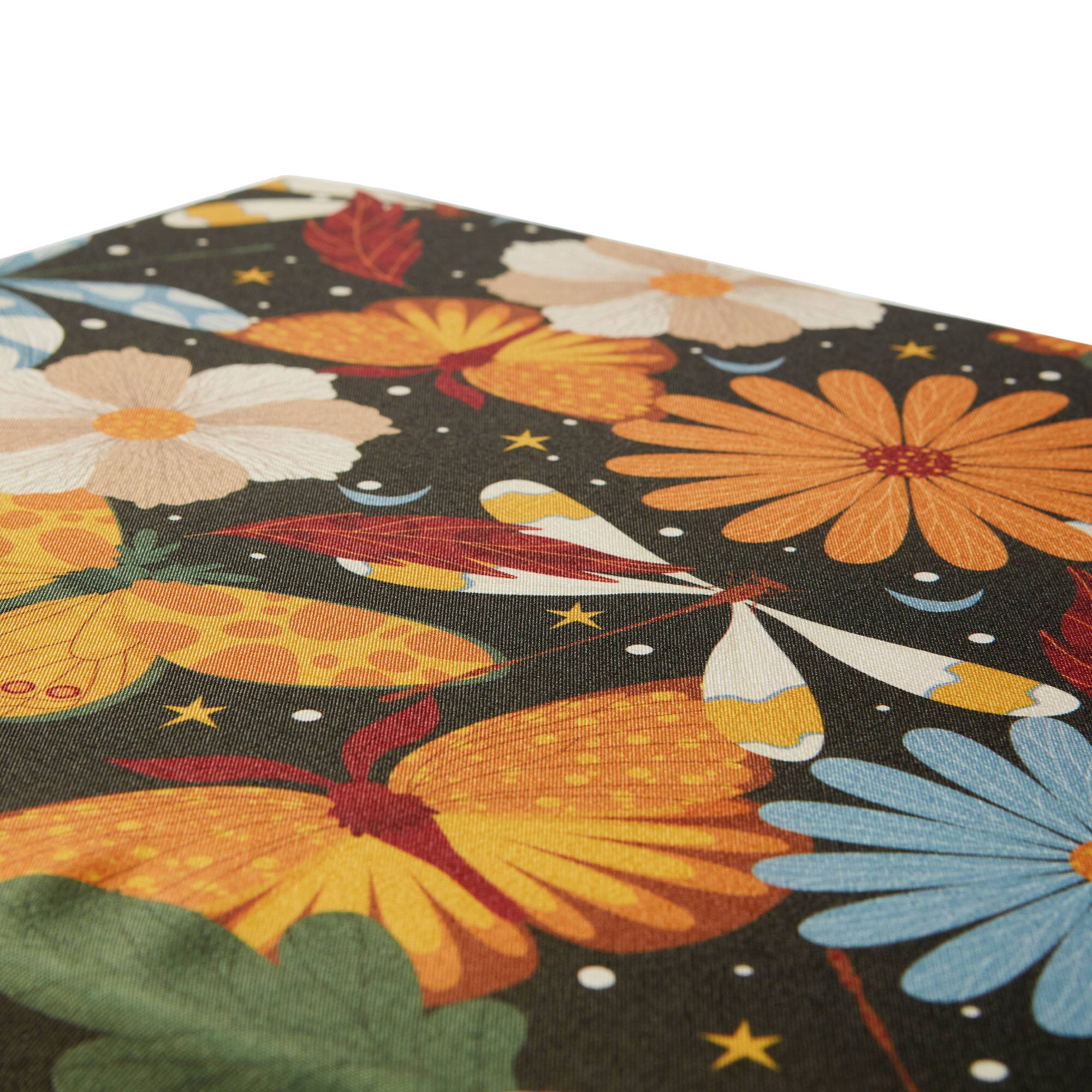 Alt View 1. Peace Nest - Peace Nest Waterproof Outdoor Chair Cushions Set of 4 with Ties for Patio Furniture, Floral,18.5x16x3" Square Corner - Floral.