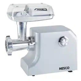 Nesco - 8-lb. CSAT Meat Grinder, 750 Watt AC Powered - Silver