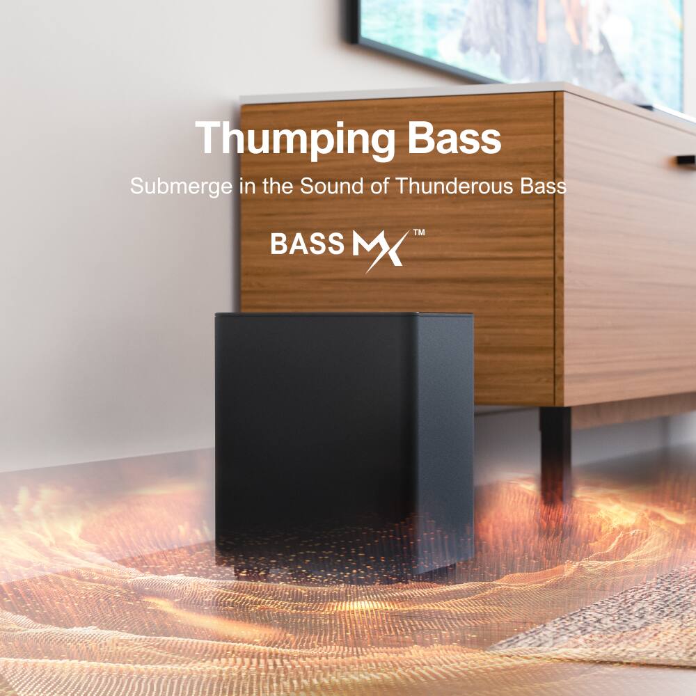 Thumping Bass  
Submerge in the Sound of Thunderous Bass  
BASS MX™