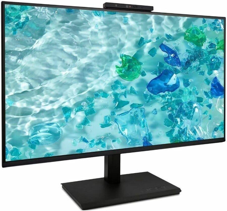 Angle. Acer - Acer Vero B277 D6 27" Class Webcam LCD Monitor - 16:9 - Black - 27" Viewable - 4 ms - Speakers - HDMI - VGA - Black.