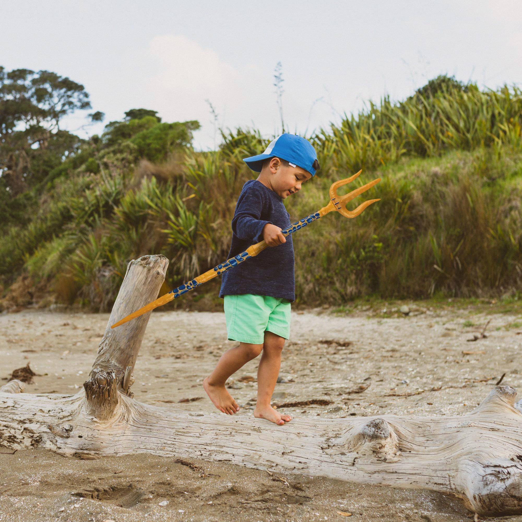 Alt View 10. Disguise - Disney The Little Mermaid King Triton Light-Up Staff Costume Accessory - Gold.