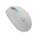 Front. Logitech - G305 X SUPERLIGHT Wireless Bluetooth Gaming Mouse with HERO 44K Sensor and 6 Programmable Buttons for PC/Mac - White.