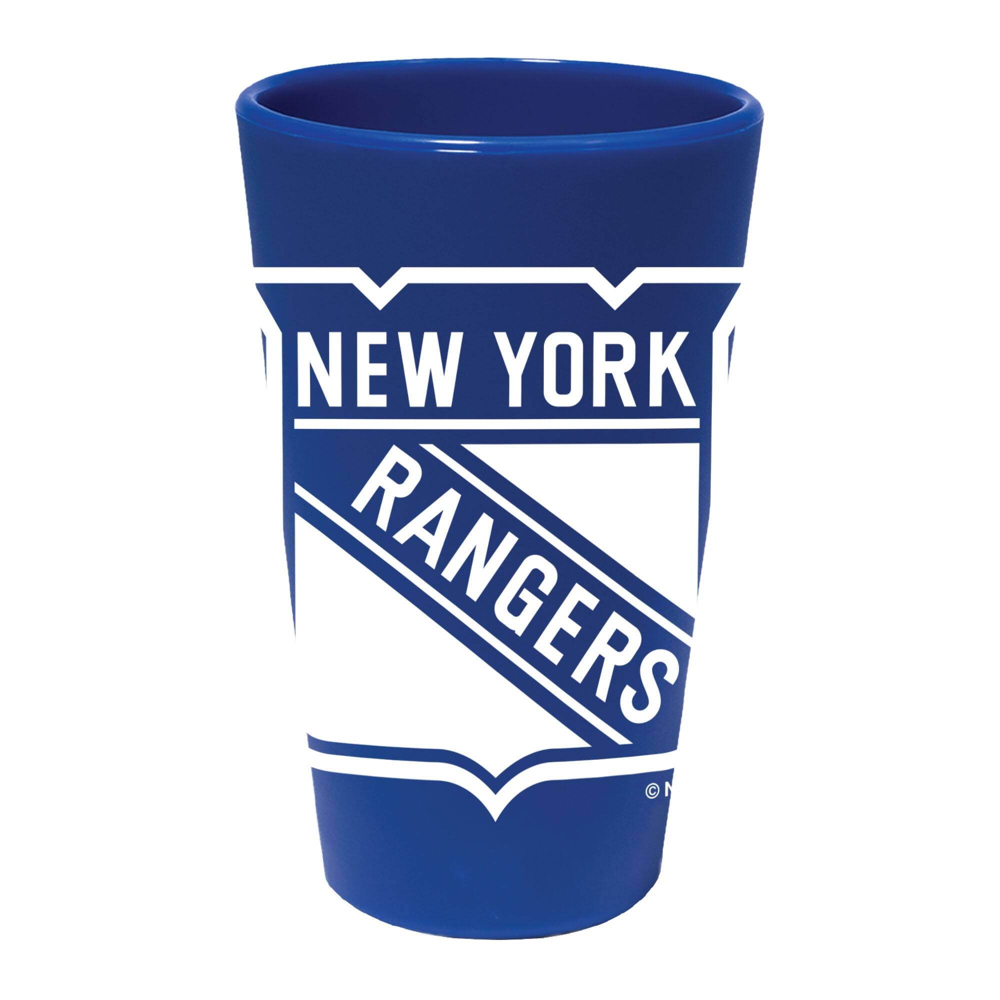 Photos - Water Bottle York WinCraft - New Rangers 16oz. Team Color Silicone Pint Glass - Multicolor 200380876