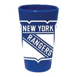 WinCraft - New York Rangers 16oz. Team Color Silicone Pint Glass - Multicolor