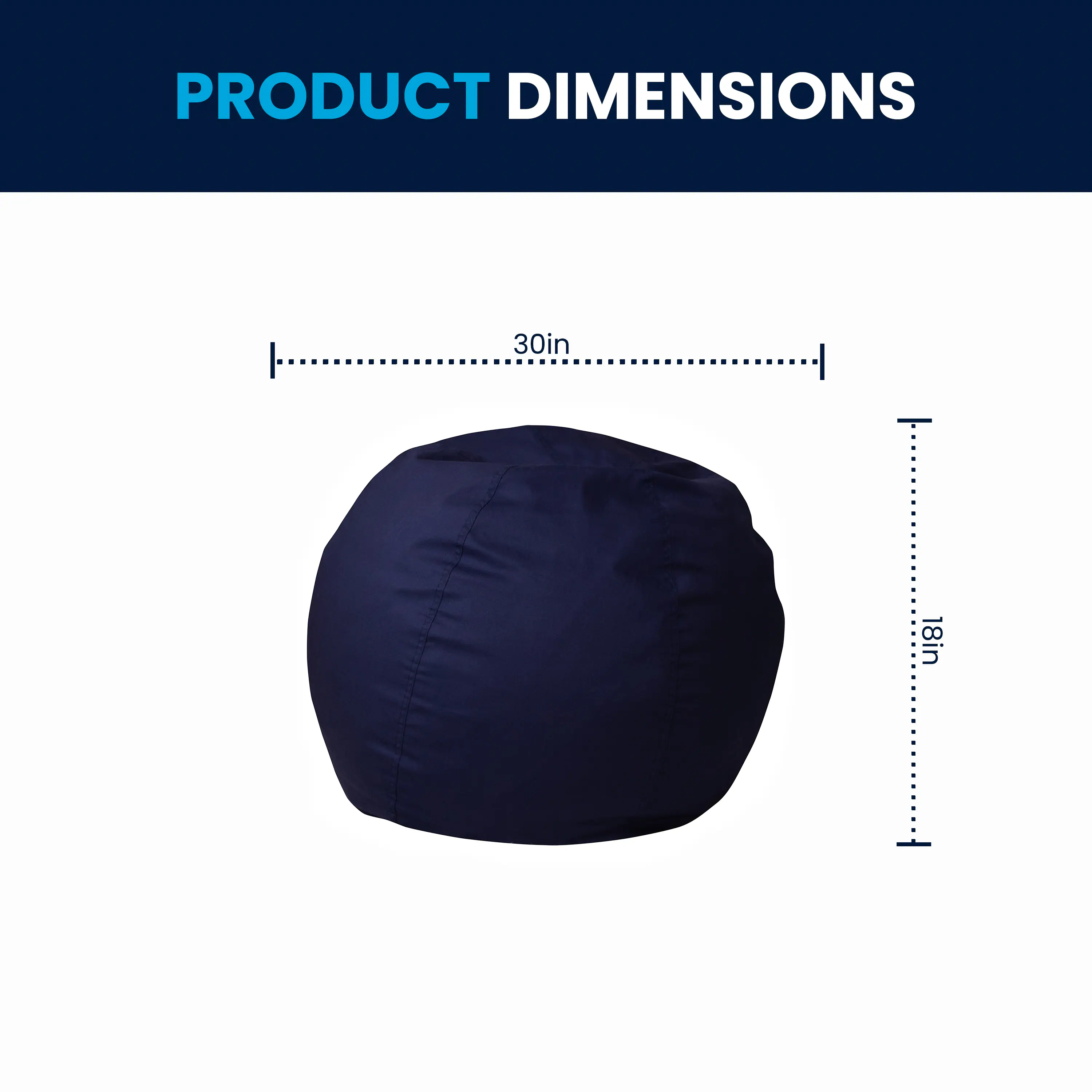 PRODUCT DIMENSIONS

30in x 18in