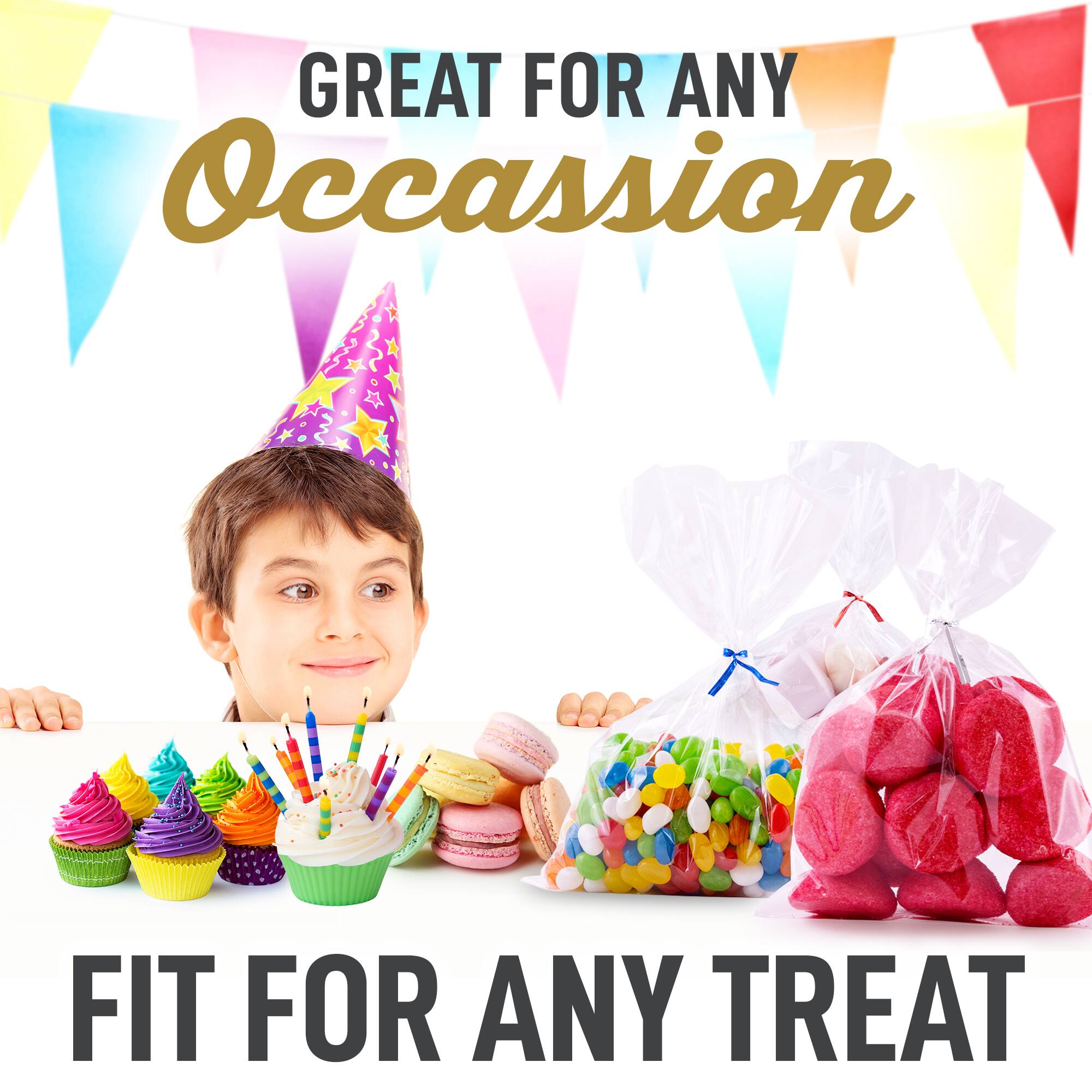 GREAT FOR ANY OCCASION  
FIT FOR ANY TREAT