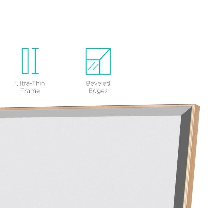 Ultra-Thin Frame, Beveled Edges