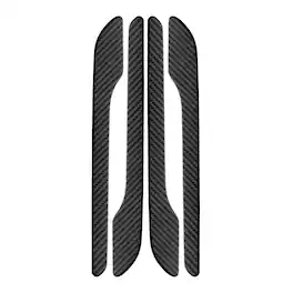 Digipower - Carbon Fiber Door Handle Covers for Tesla Model 3 & Y - 4-Pack Peel-and-Stick Trim