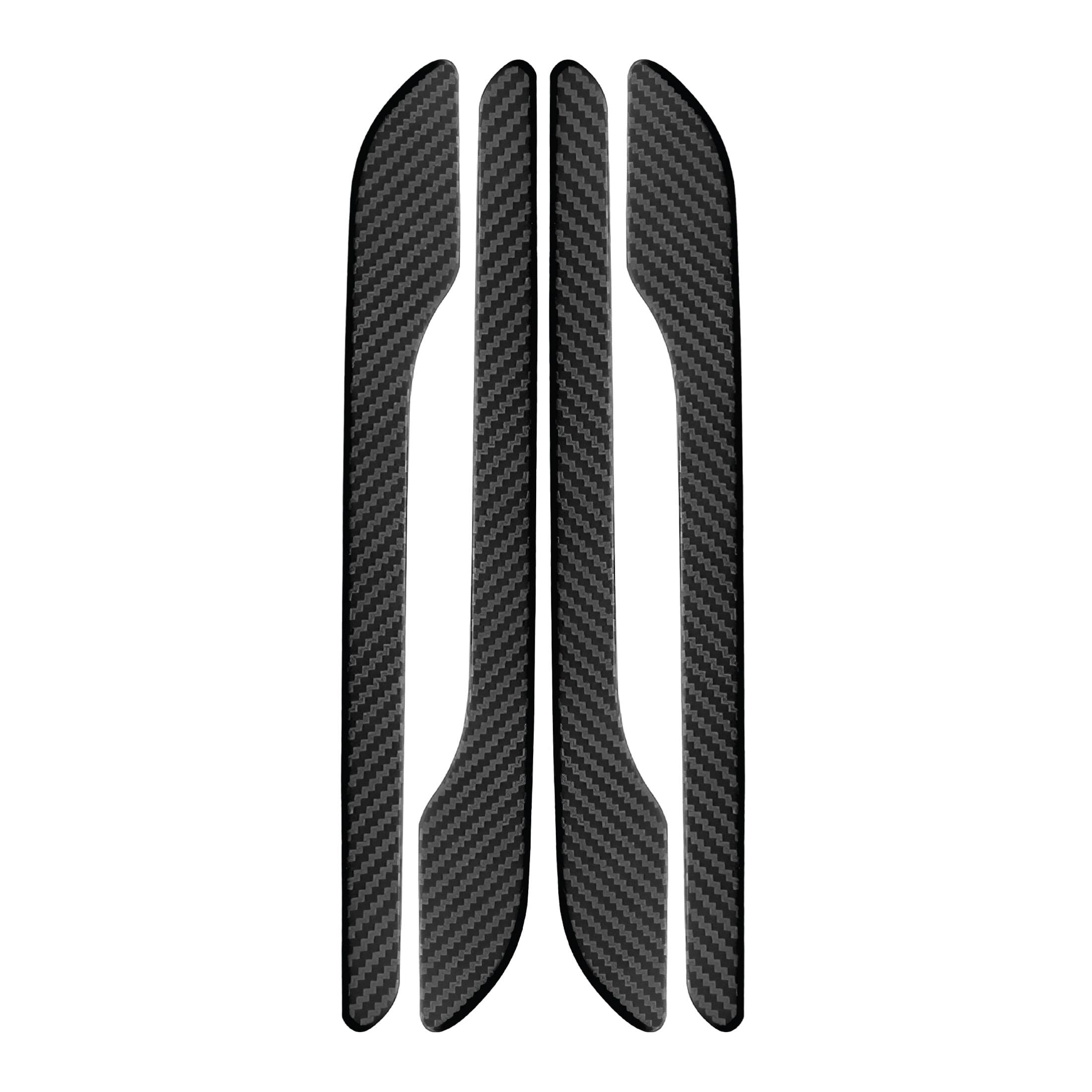 Front. Digipower - Digipower Carbon Fiber Door Handle Covers for Tesla Model 3 & Y - 4-Pack Peel-and-Stick Trim.
