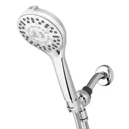 Waterpik - PowerPulse 7 settings Handheld Showerhead 1.8 gpm - Chrome