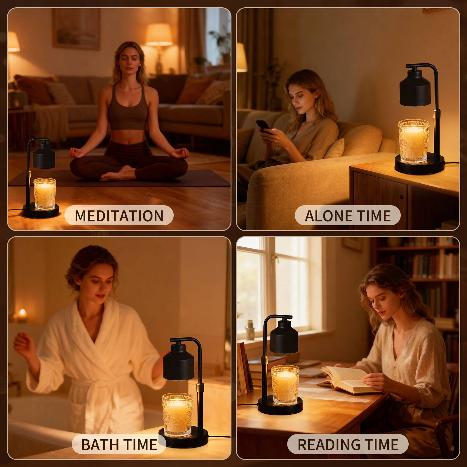 MEDITATION  
ALONE TIME  
BATH TIME  
READING TIME