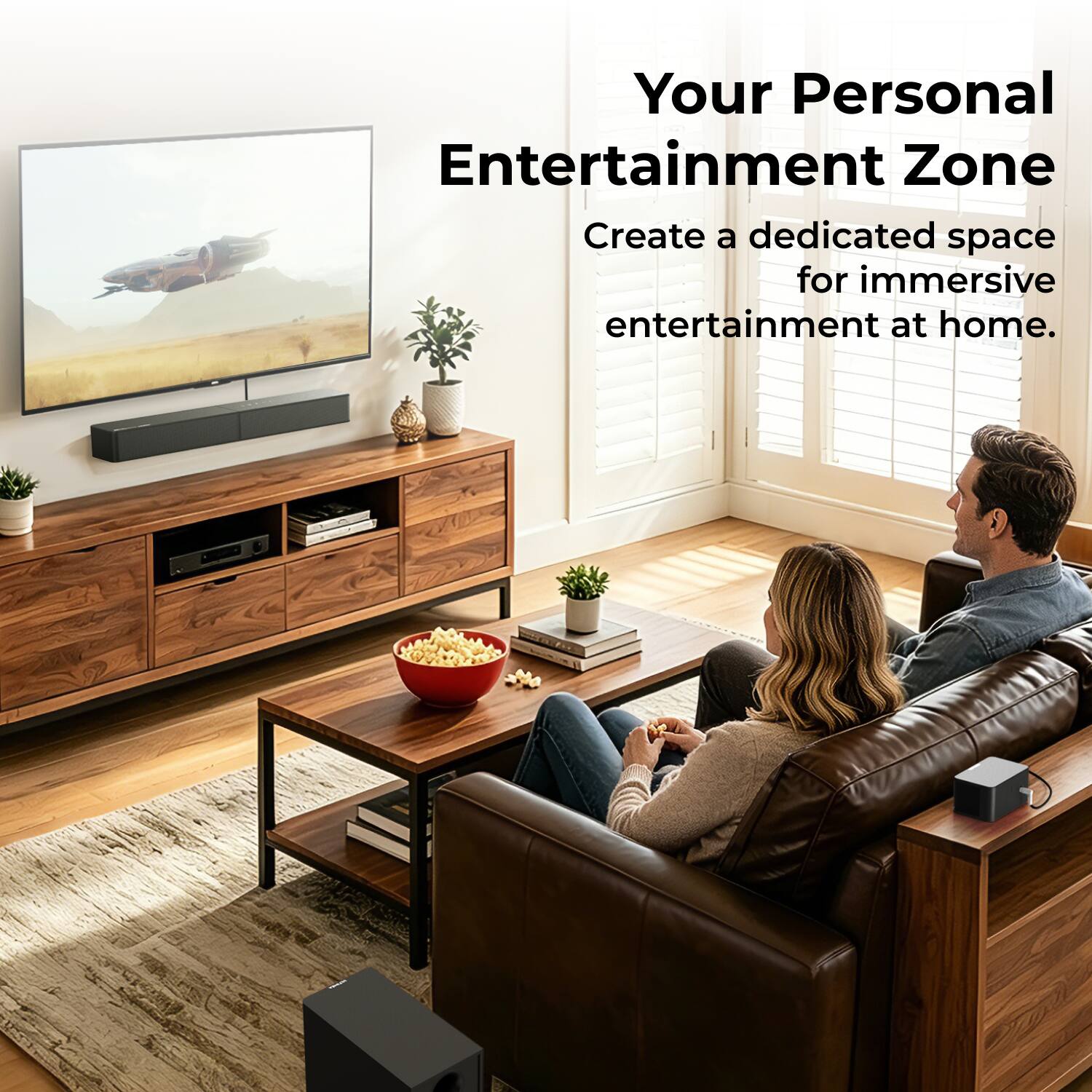 Your Personal Entertainment Zone  
Create a dedicated space for immersive entertainment at home.