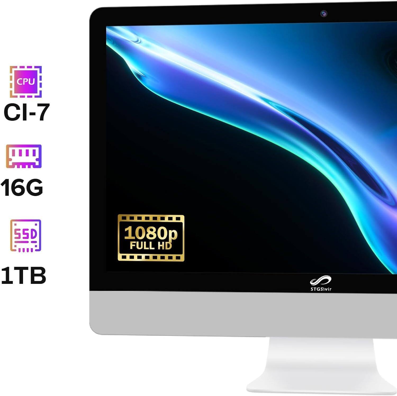 CPU CI-7  
16G  
55D  
1080p FULL HD  
1TB  
STGSvir