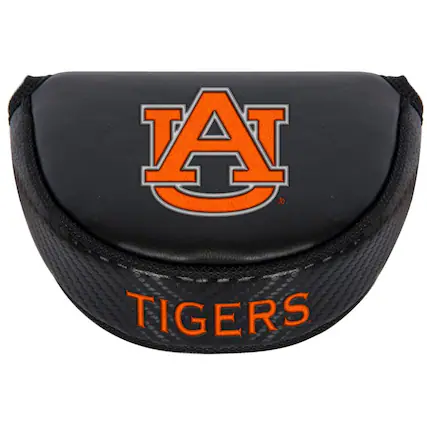 Front. Team Effort - Auburn Tigers Putter Mallet Cover - Multicolor.