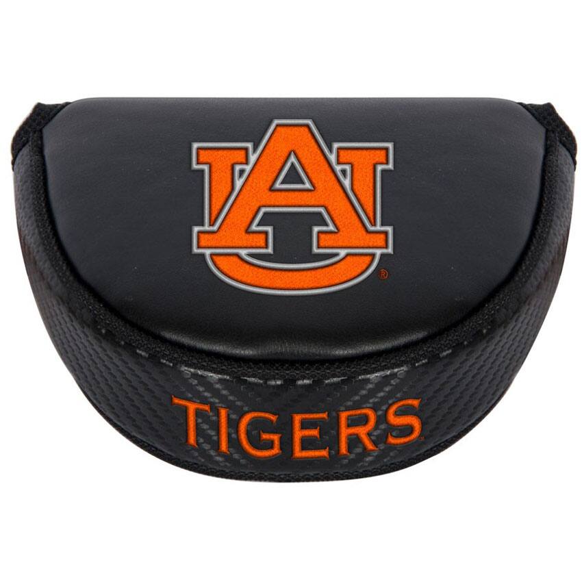 Front. Team Effort - Auburn Tigers Putter Mallet Cover - Multicolor.