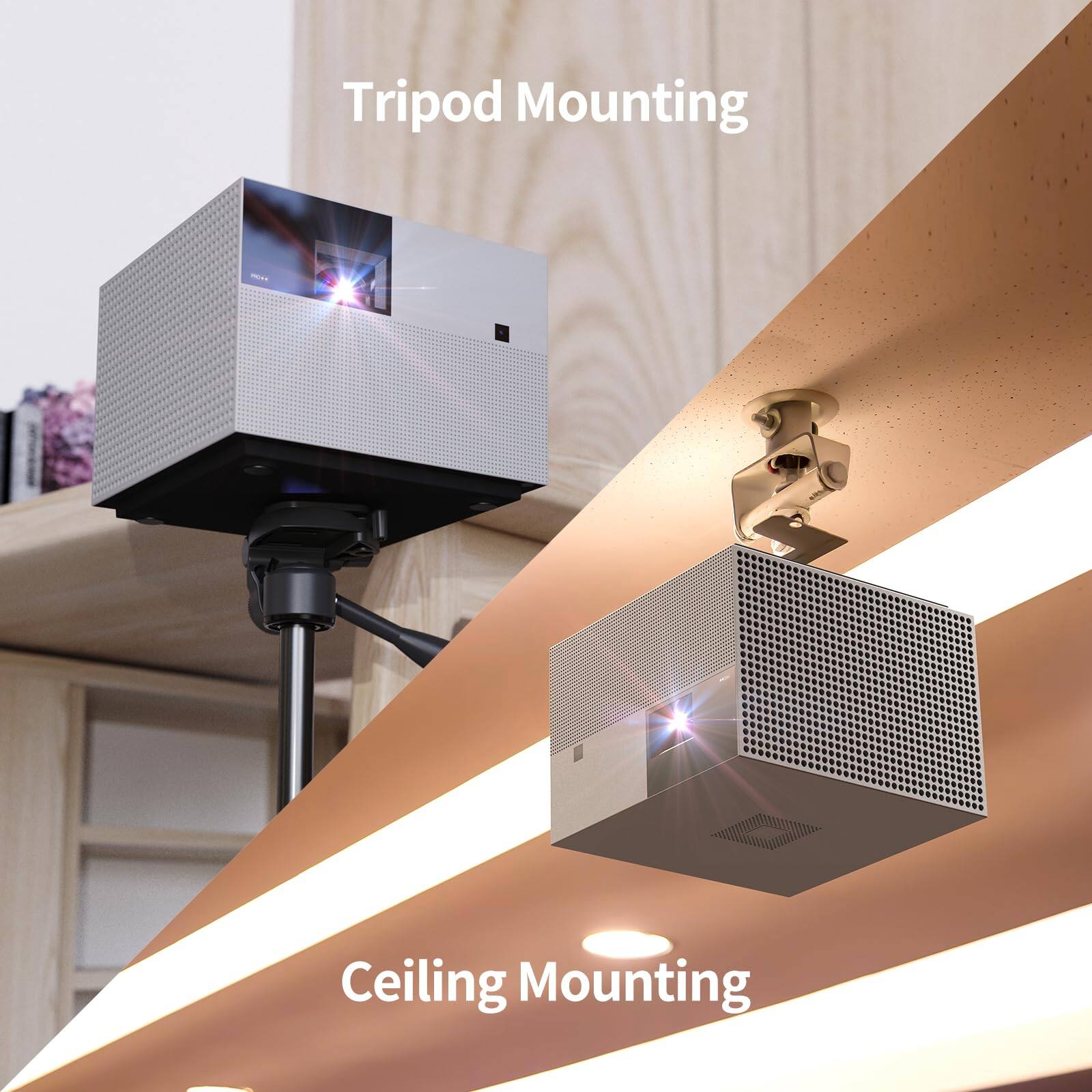 Tripod Mounting

Ceiling Mounting