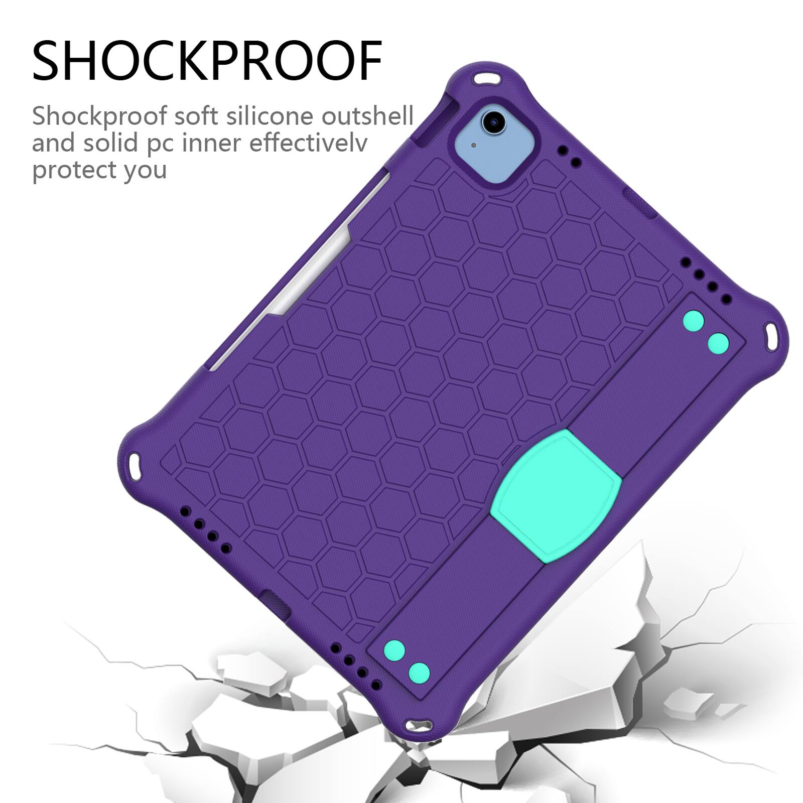 SHOCKPROOF  
Shockproof soft silicone outshell and solid pc inner effectively protect you