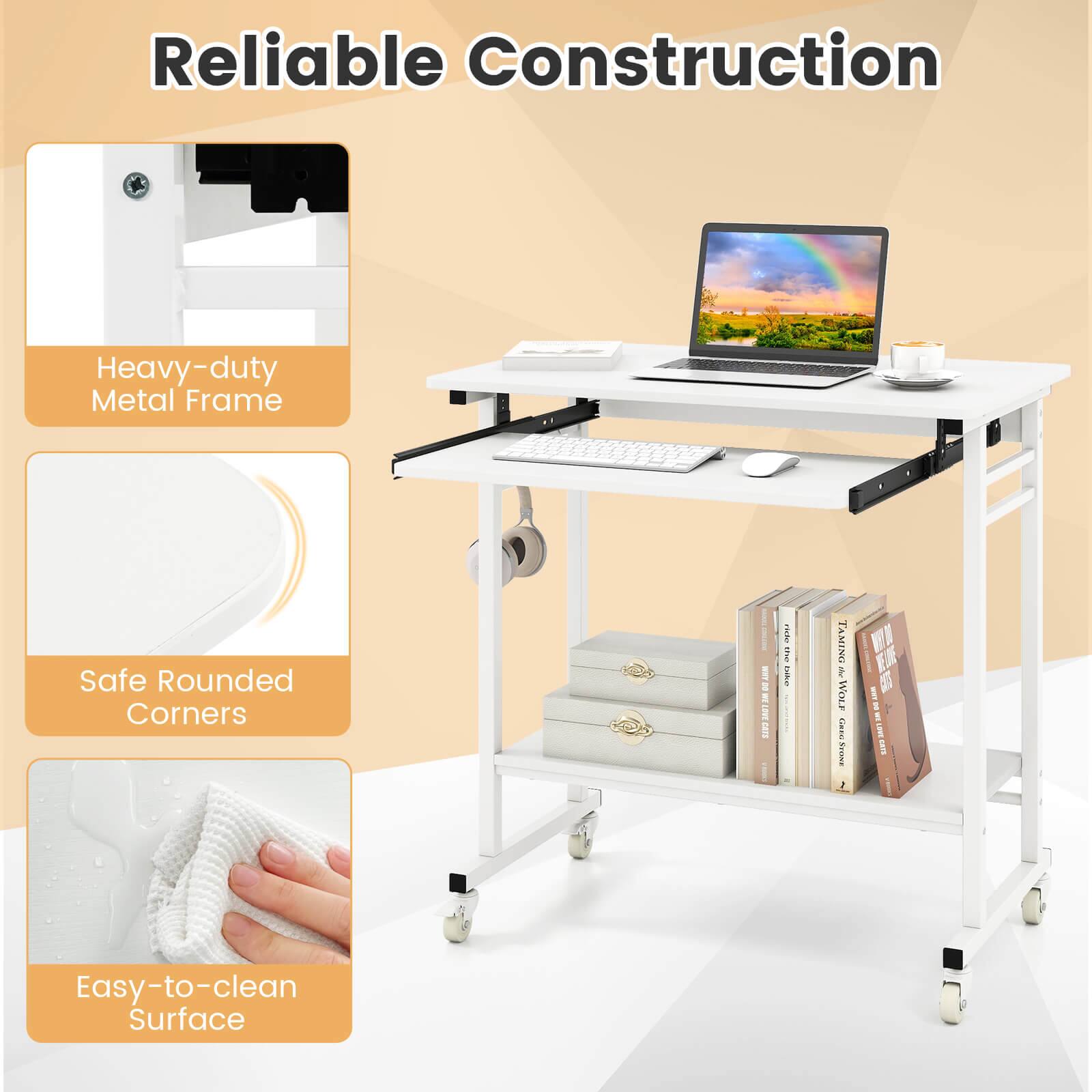 Reliable Construction

Heavy-duty Metal Frame

Safe Rounded Corners

Easy-to-clean Surface