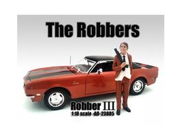 "The Robbers" Robber III Figure For 1:18 Scale Models by American Diorama - Multi