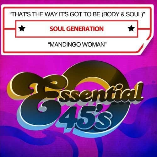 Soul Generation - That's Way It's Got to Be   - CD SINGLE price history on PriceWatchPro