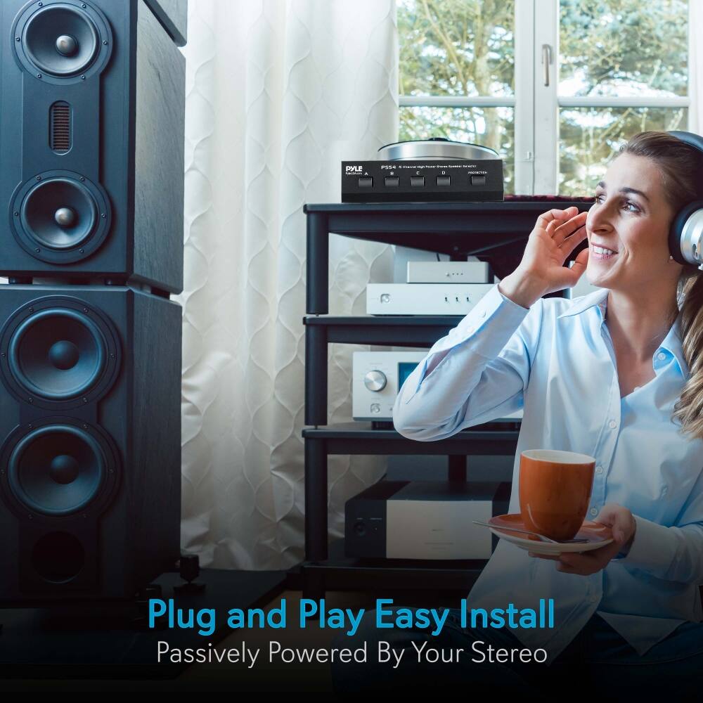 Plug and Play Easy Install  
Passively Powered By Your Stereo