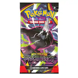 Pokémon - Pokemon ME5 Mega Evolution Pitch Black Booster Pack | Mega Darkrai ex