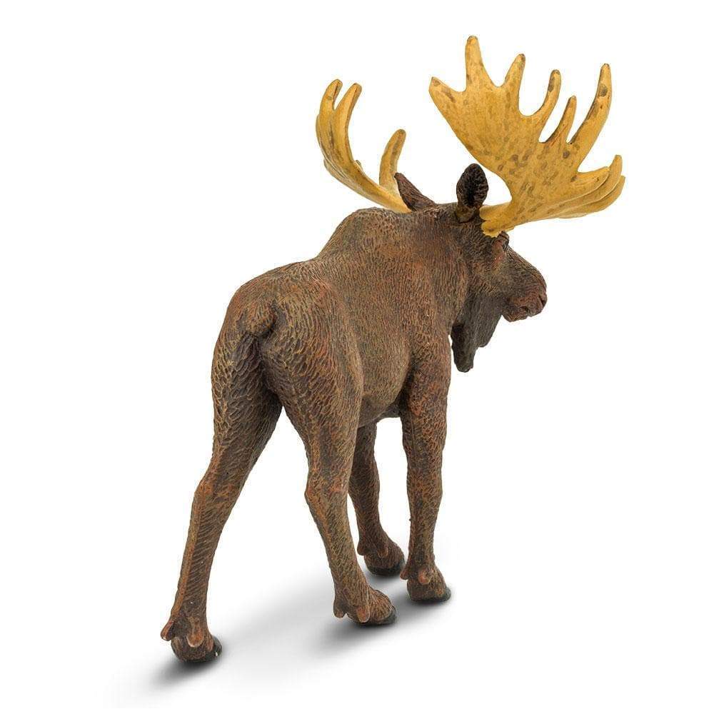 Alt View 2. Safari Ltd. - Moose Toy Figurine.