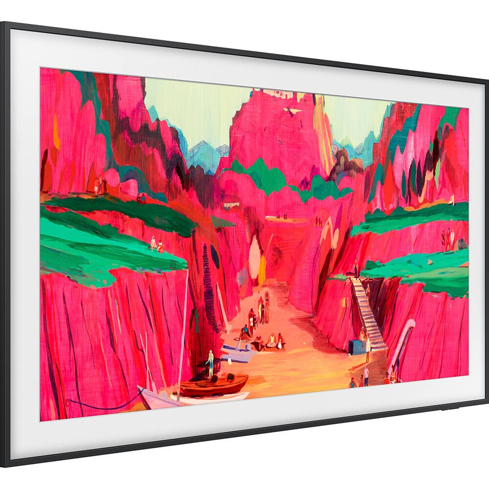 Alt View 3. Samsung - 65 The Frame Pro 4K Neo QLED Mini LED TV (2025) w/ HW-S800D Soundbar Bundle.