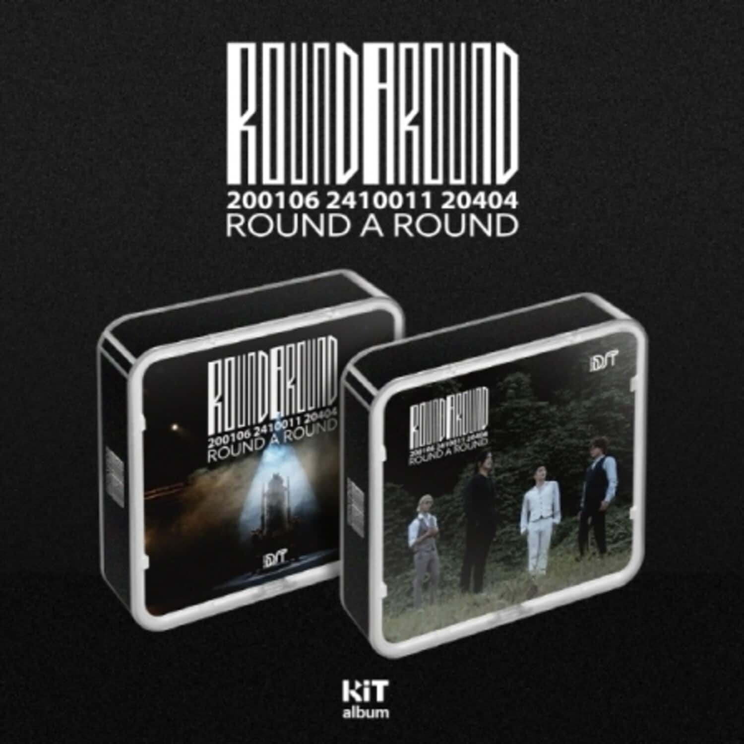 Dustin - Round A Round - Air Kit Version - incl. Ball Chain, Credit Card, 6 Square Cards + Photocard - DISCLESS DIGITAL [Digital Download]