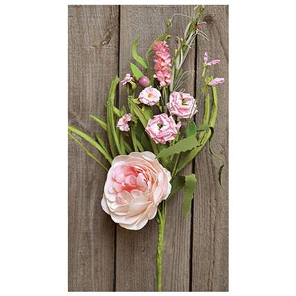 Front. BreeBe - Cabbage Rose Pick - Multicolor.