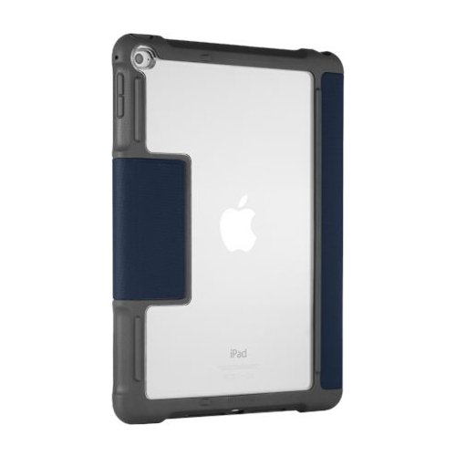 Front. STM - Dux Protective Case for Apple® iPad® mini 4 - Midnight blue.