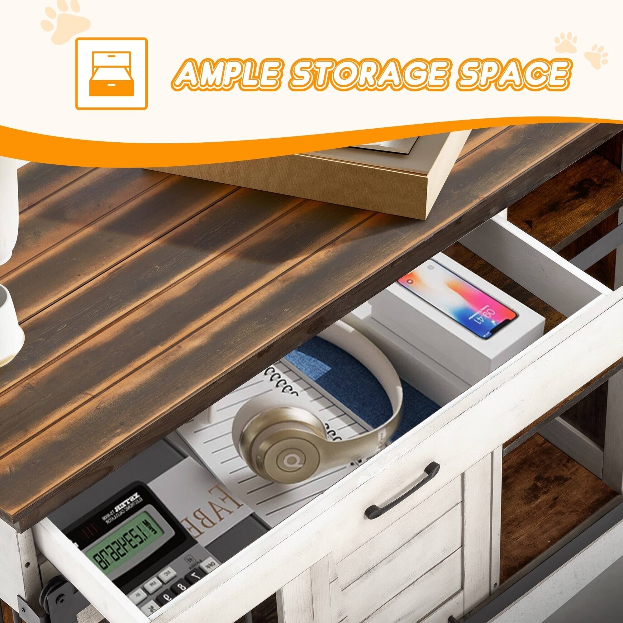 AMPLE STORAGE SPACE
