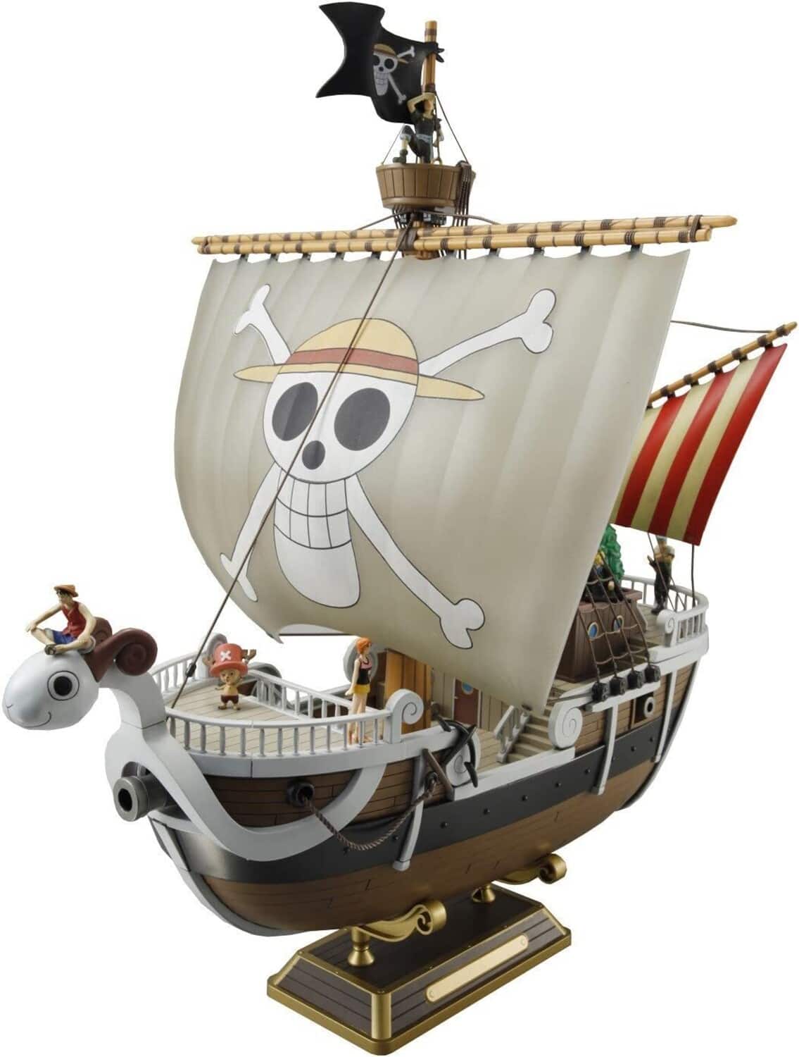 Front. Bandai - Bandai Hobby - One Piece - Going Merry Model Kit   - COLLECTIBLES - Multicolor.