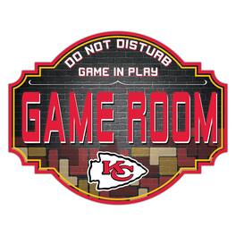 Fan Creations - Kansas City Chiefs 12'' Game Room Tavern Sign - Multicolor
