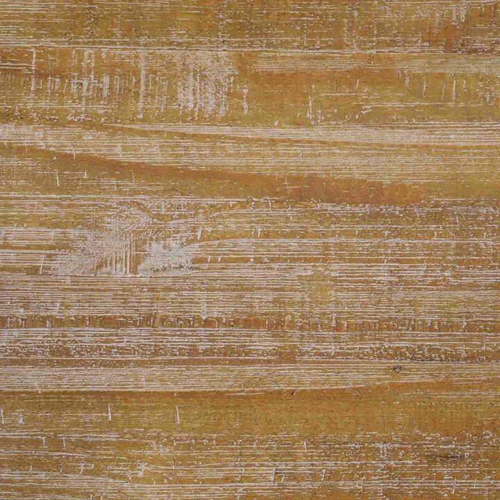 Back. Hivvago - Hivvago FarmHome Solid Pine Platform Bed in Queen Size - Brown.