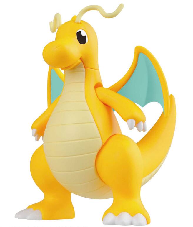 Alt View 3. Bandai - Bandai Hobby - Pokemon - Pokemon Select Series 43 Charizard & Dragonite Model Kit Set.