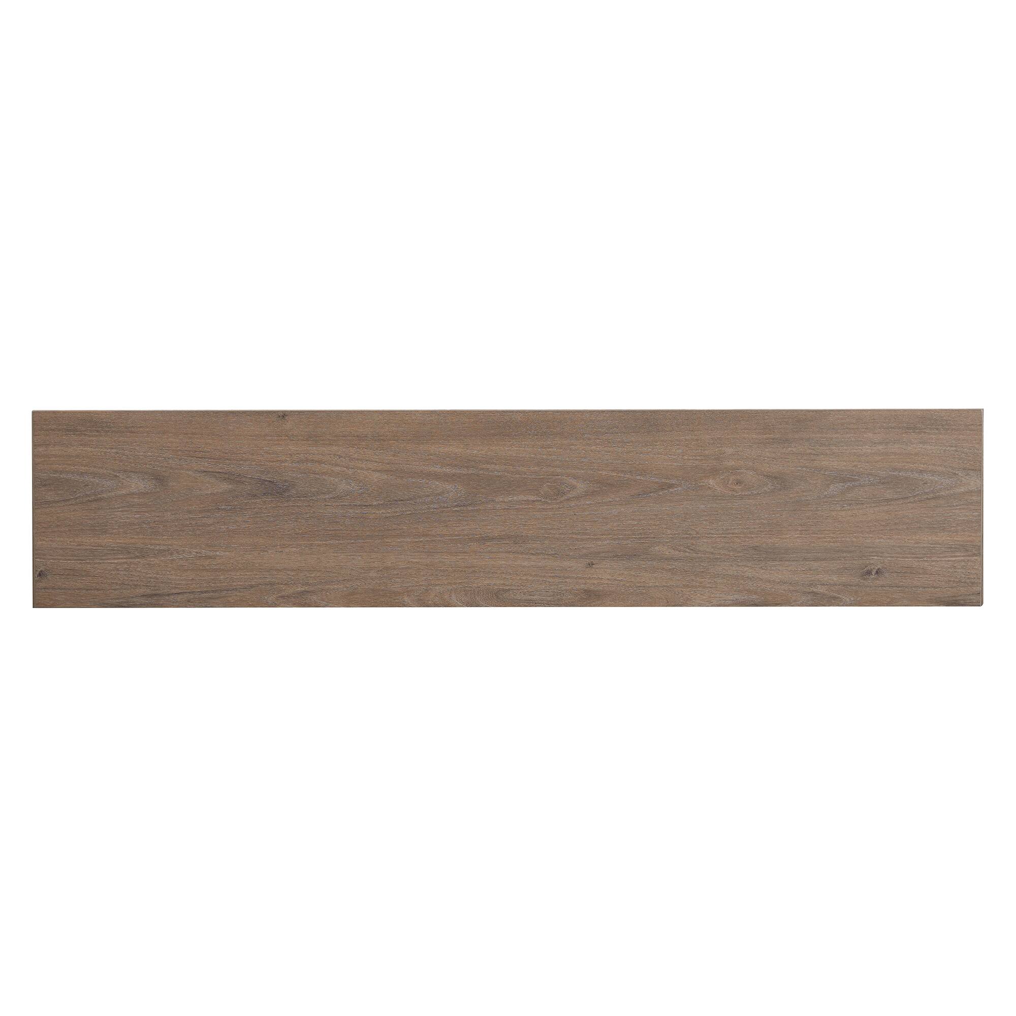 Alt View 2. Hudson&Canal - Piedmont 56" Wide Rectangular Fluted Console Table - Gray.