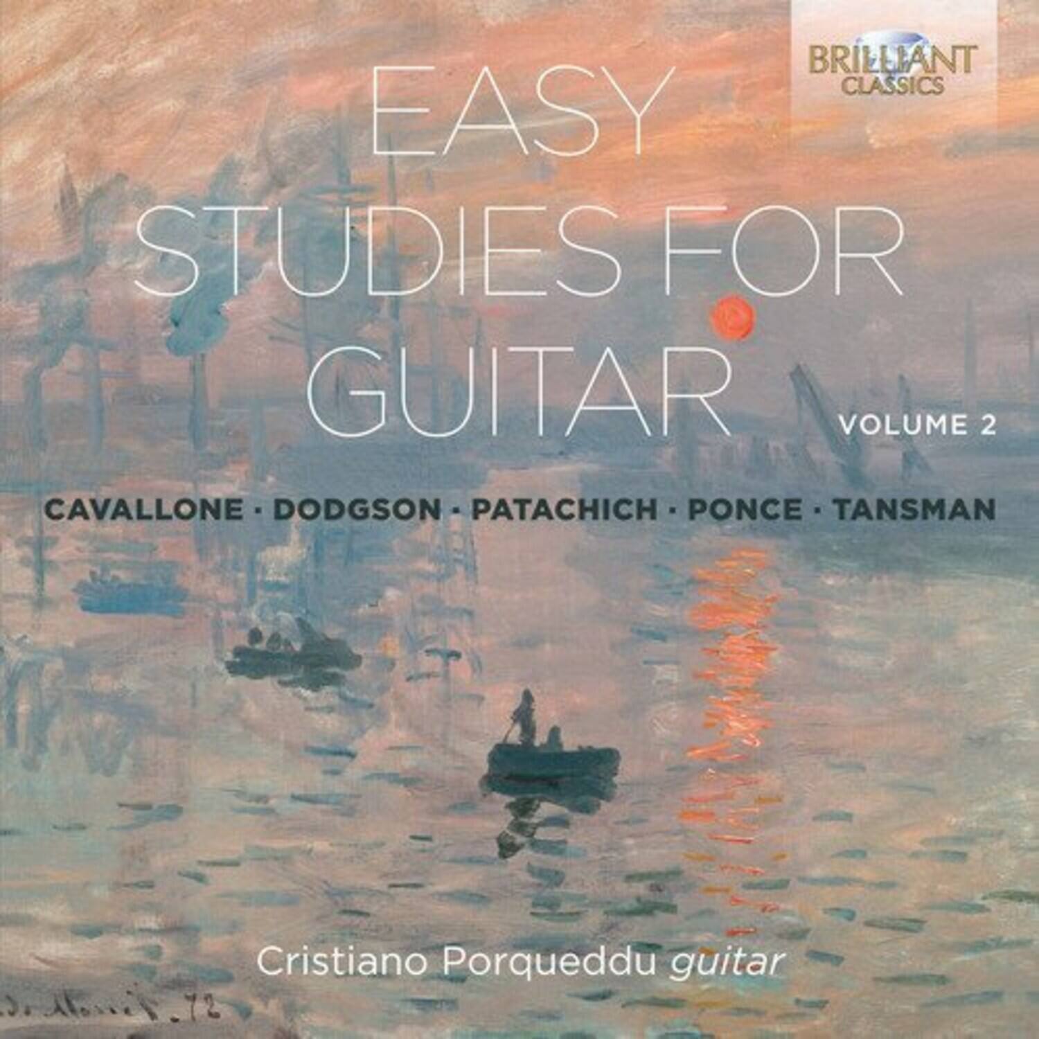 Cristiano Porqueddu - Easy Studies for Guitar 2   - COMPACT DISCS [CD]