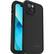 Angle. LifeProof - FRĒ Series Hard Shell for Apple iPhone 13 - Black.