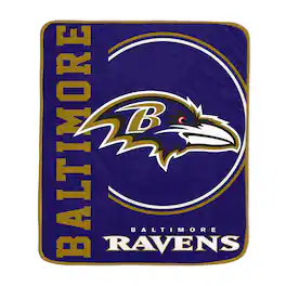 Pegasus - Baltimore Ravens 50" x 60" Keep It Simple Ultra Soft Blanket - Multicolor
