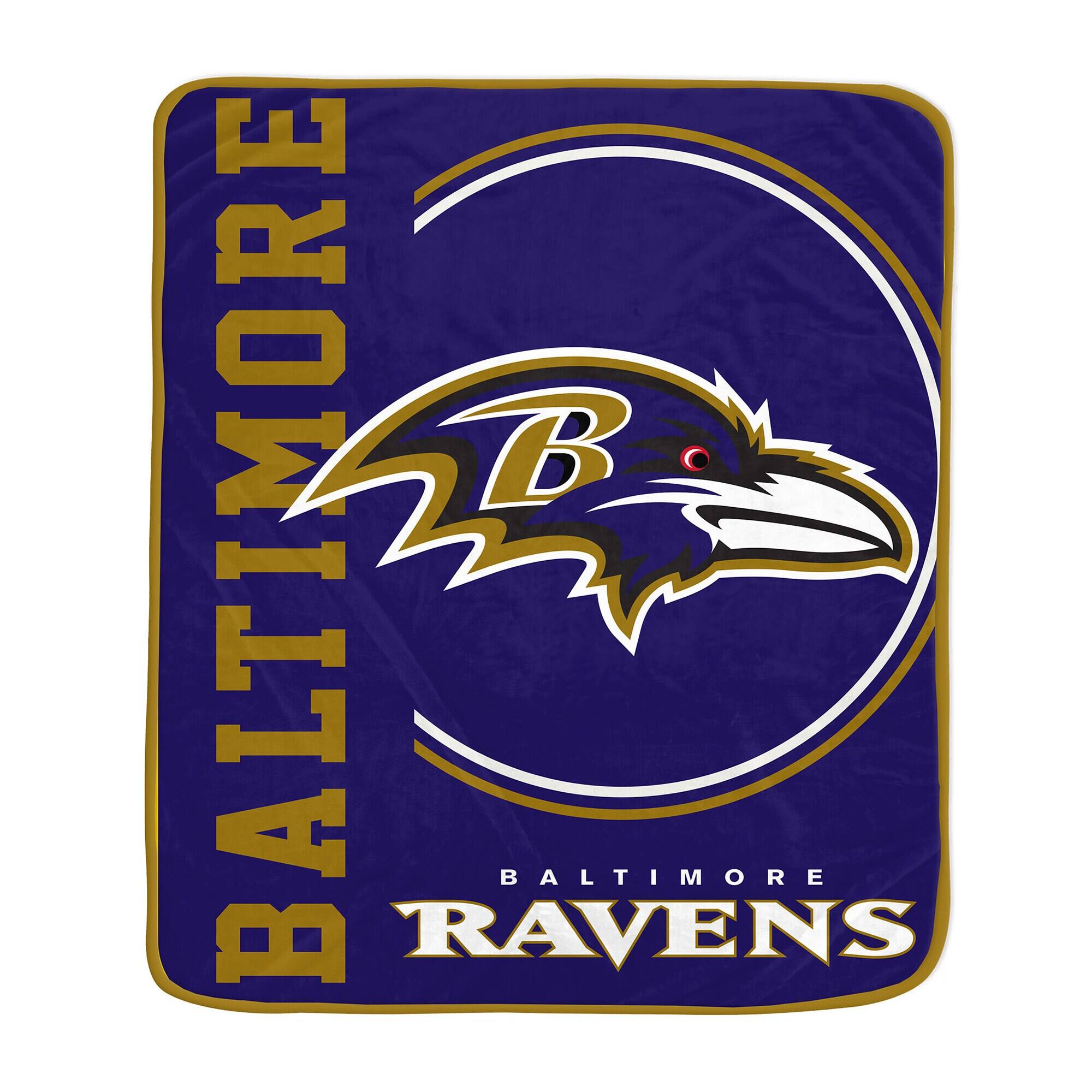 Pegasus - Baltimore Ravens 50" x 60" Keep It Simple Ultra Soft Blanket - Multicolor