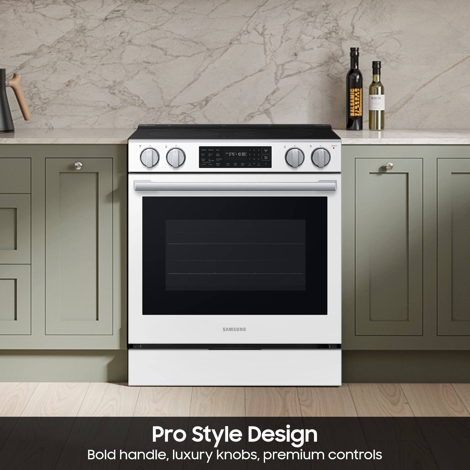 BALSAMIC IVASLT - CKT SAMSUNG Pro Style Design Bold handle, luxury knobs, premium controls