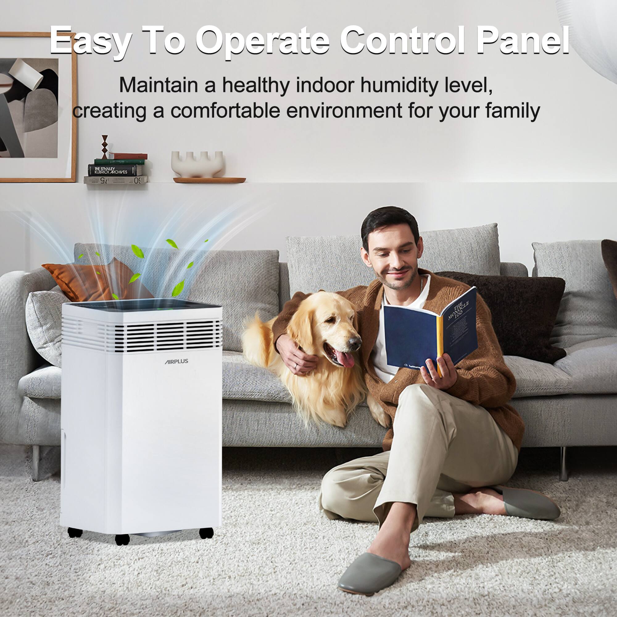 Easy To Operate Control Panel

Maintain a healthy indoor humidity level, creating a comfortable environment for your family