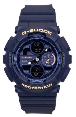 Casio - G-Shock Analog Digital Bio-Based Plastic Dial Quartz GMA-S140-2A2 200M Women's Watch - Blue