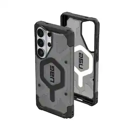 UAG - Samsung Galaxy S26 Ultra Case w/ Magnetic Charging, Traction Grip, Drop Protection, Rugged Transparent Protective Cover - Ash/Black