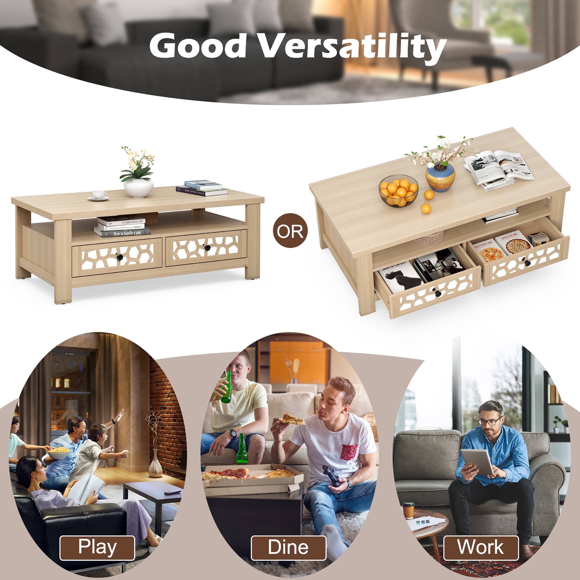 Good Versatility - OR E- - ... Play Dine Work