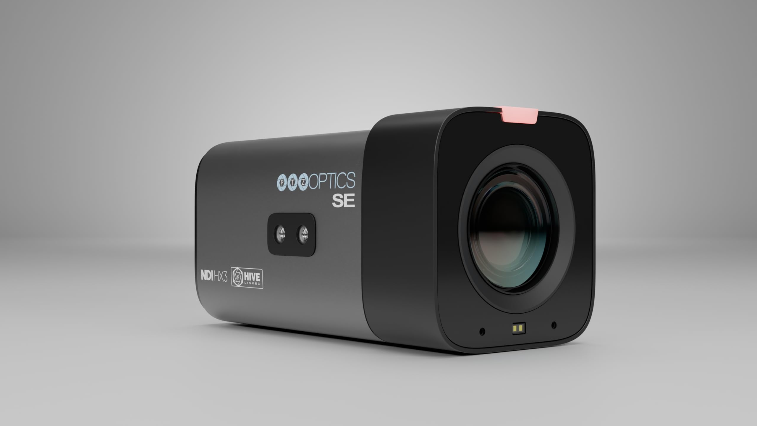 PTZOptics - Studio SE Professional Camera, 1080p, NDI HX3, 12X/20X Zoom, HDMI, SDI, USB, IP Output (20X, Grey) - Gray
